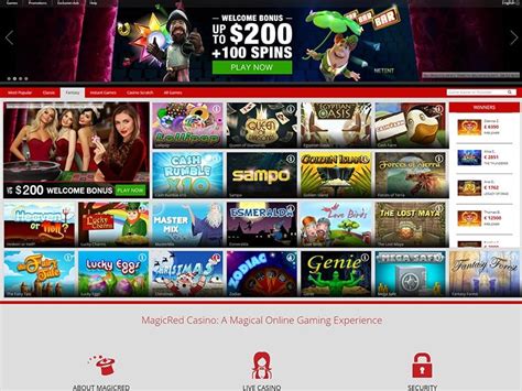 MagicRed Casino™ Review 2024: Get €/$ 200 Bonus :: Online .